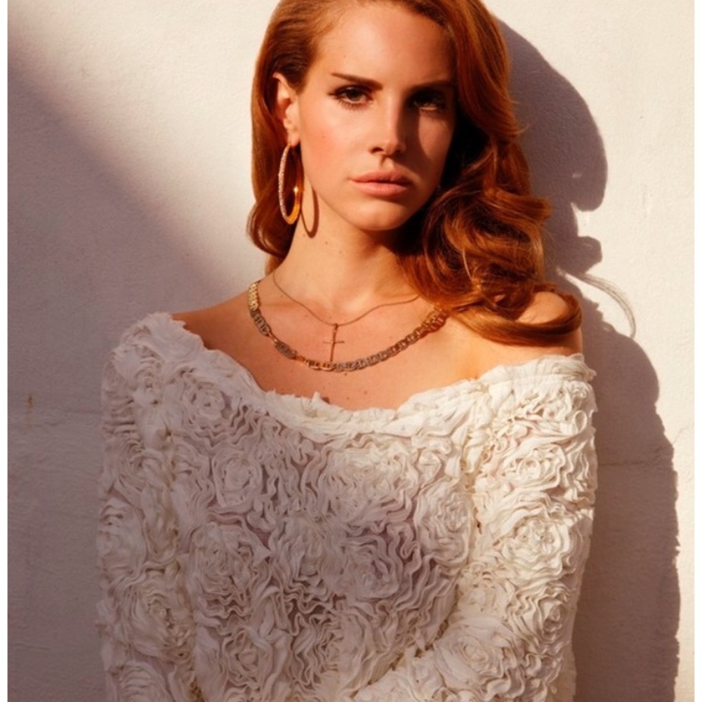 AMERICAN APPAREL 3D FLOWER JUMPER